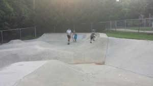 The Waxhaw Skatepark in Historic Downtown Waxhaw was an unexpected surprise.